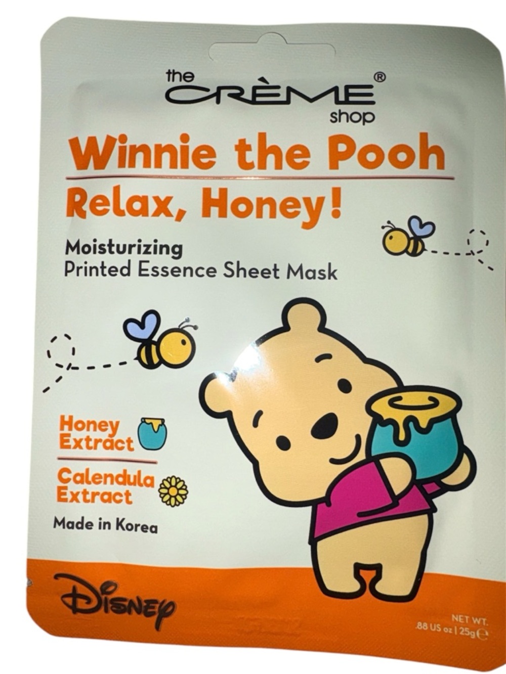 Bundle of 3 The Creme Shop Winnie The Pooh Relax, Honey masks - Picture 2 of 3